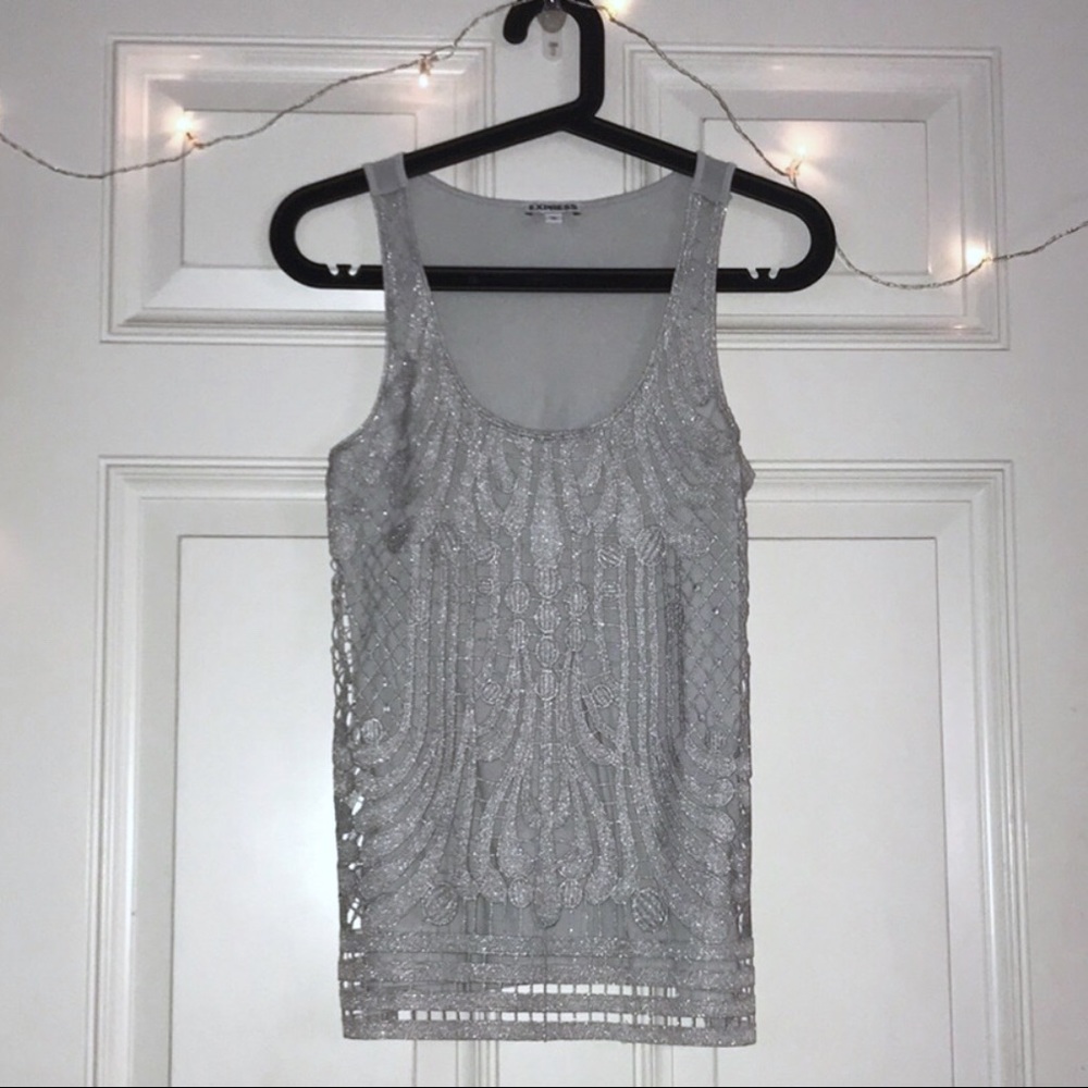 EXPRESS EMBROIDERED TOP